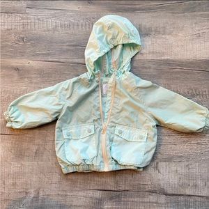 Zara Blue 12-18 Month Windbreaker Jacket